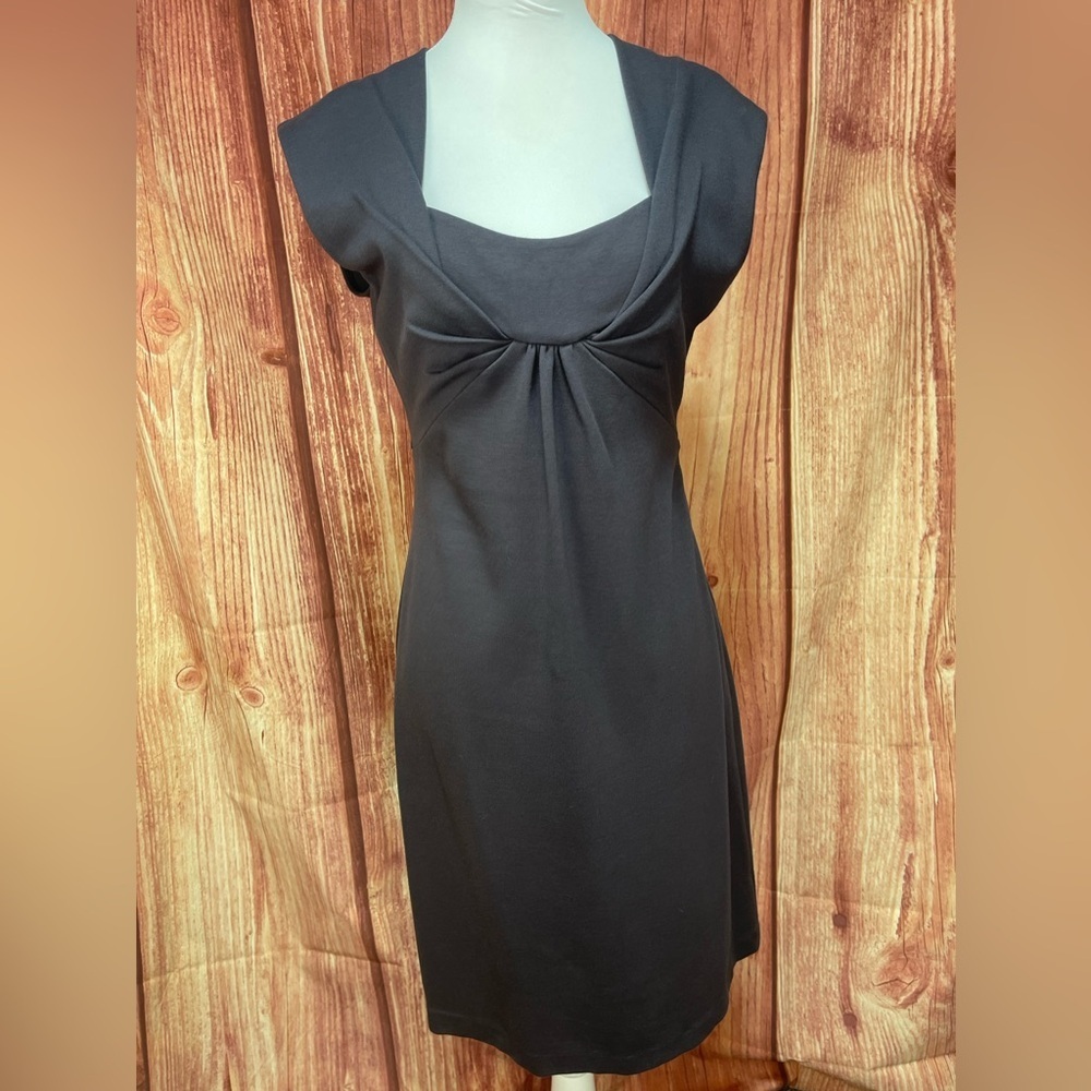 Banana Republic gray sleeveless Stretch dress women’s size 6